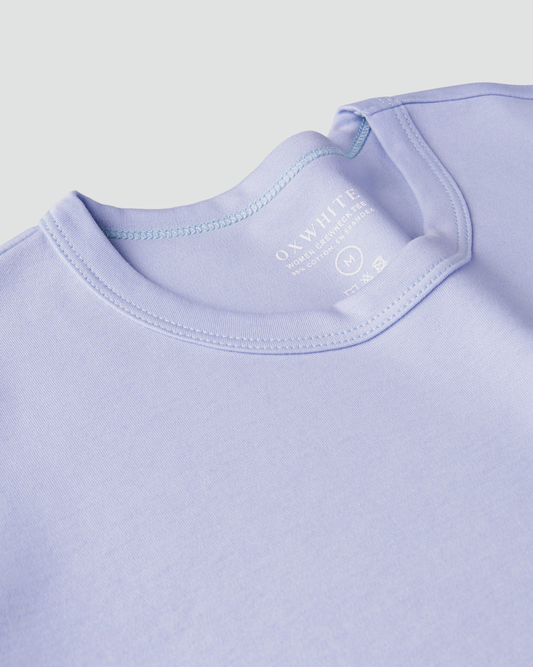 Women Premium Weight Cotton Crew Neck Tee (Essential)