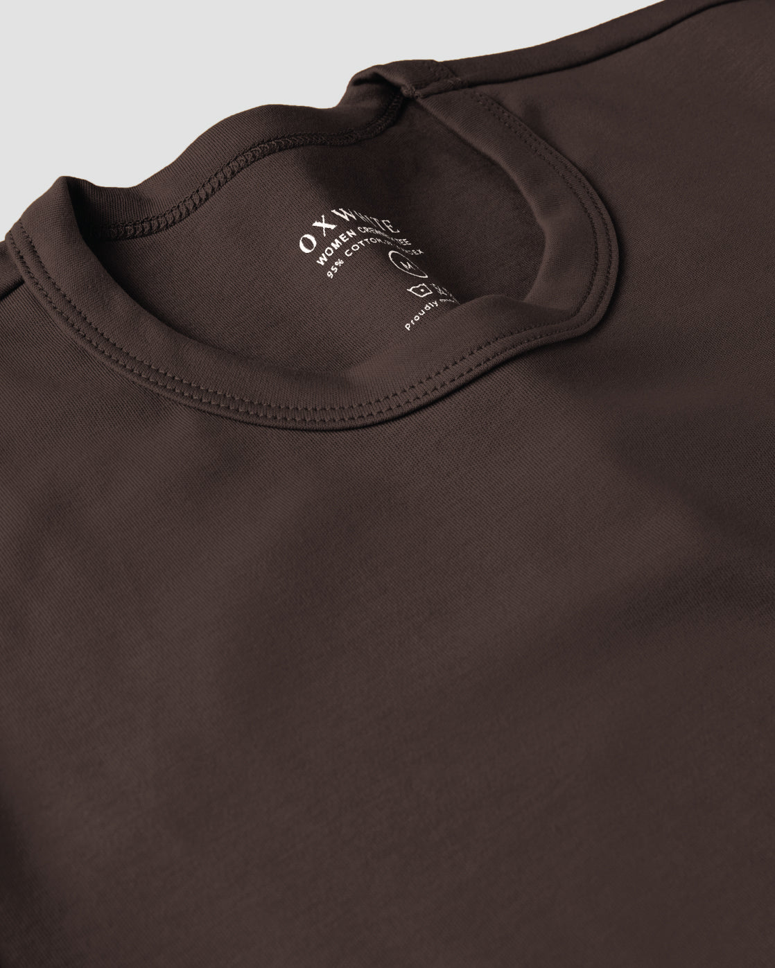 Women Premium Weight Cotton Crew Neck Tee (Essential)