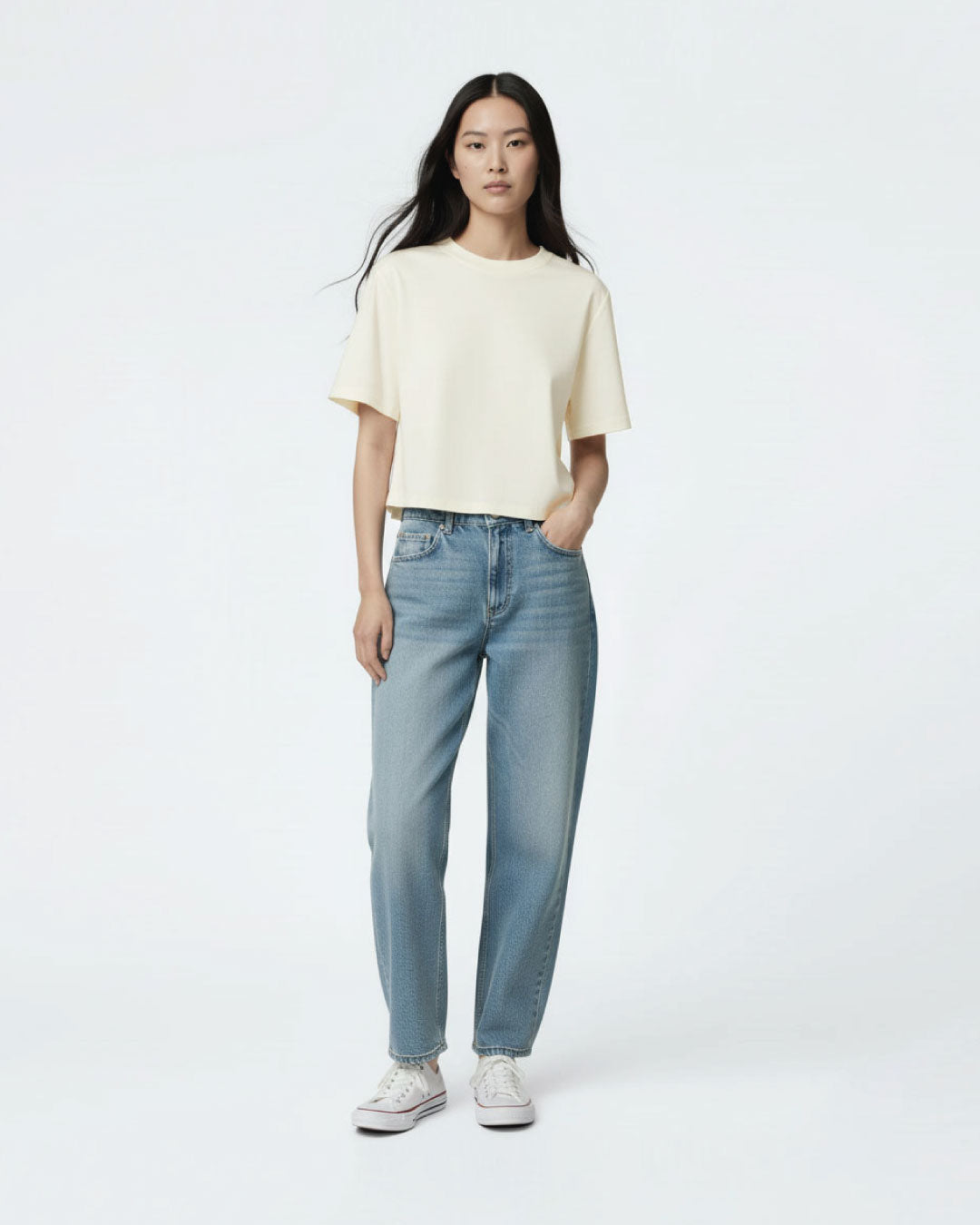 Women Everyday Cropped Tee