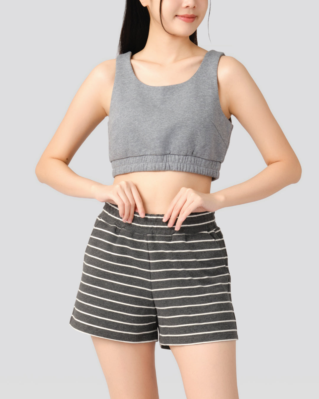 Women Stripe Shorts