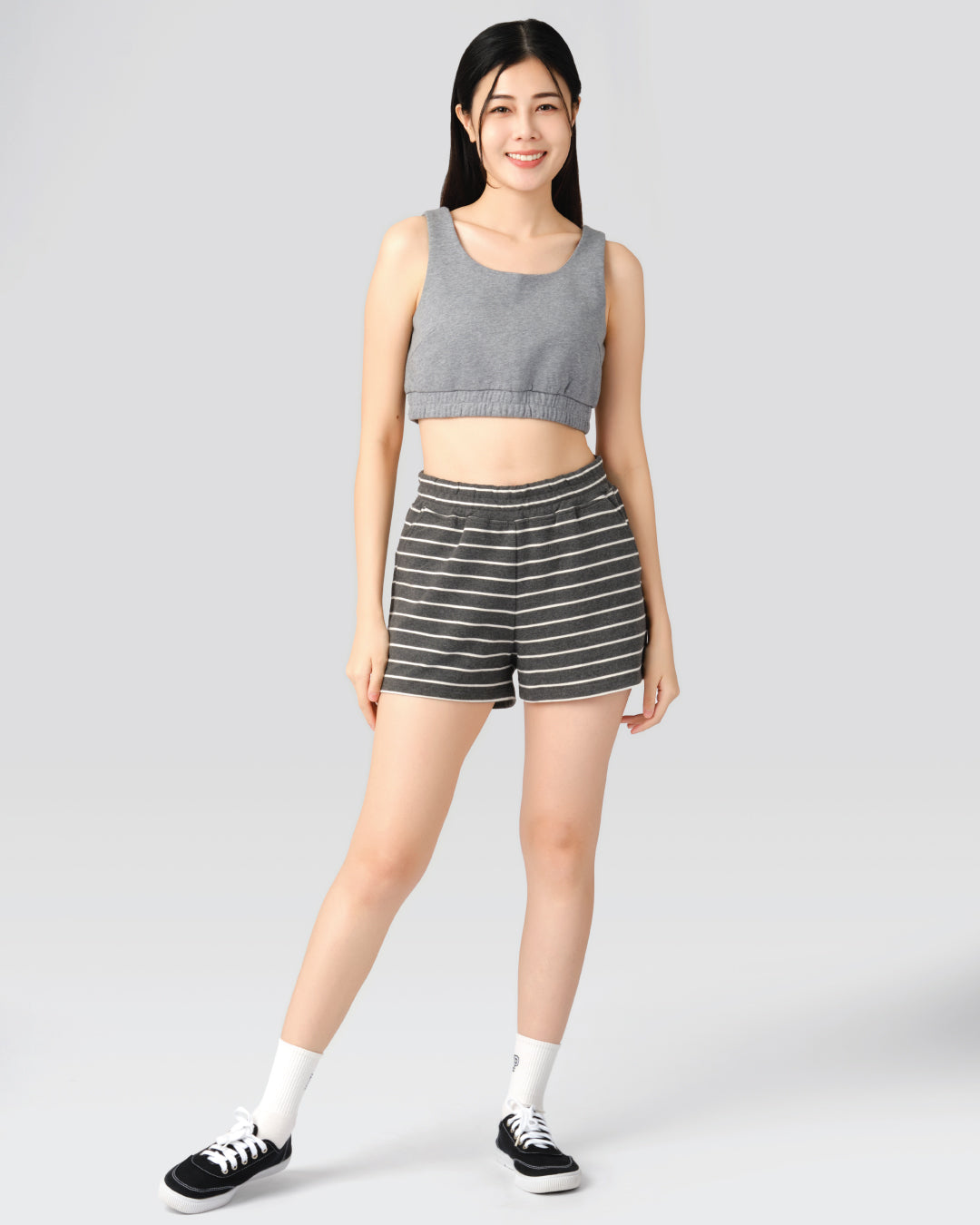Women Stripe Shorts