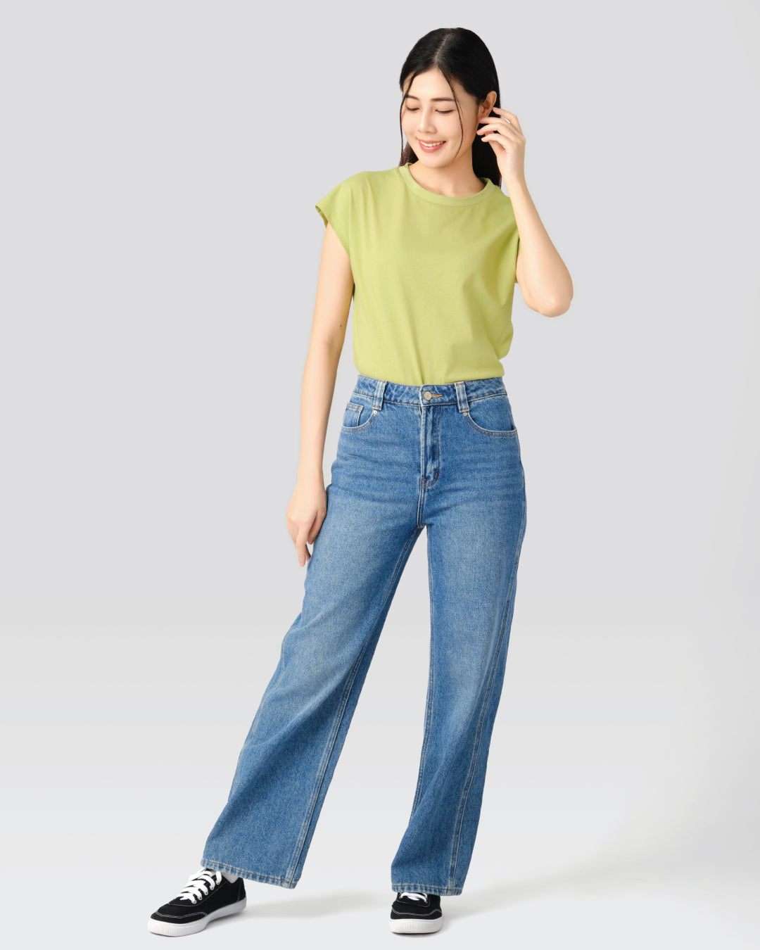 Women Cap Sleeve Top (Essential)