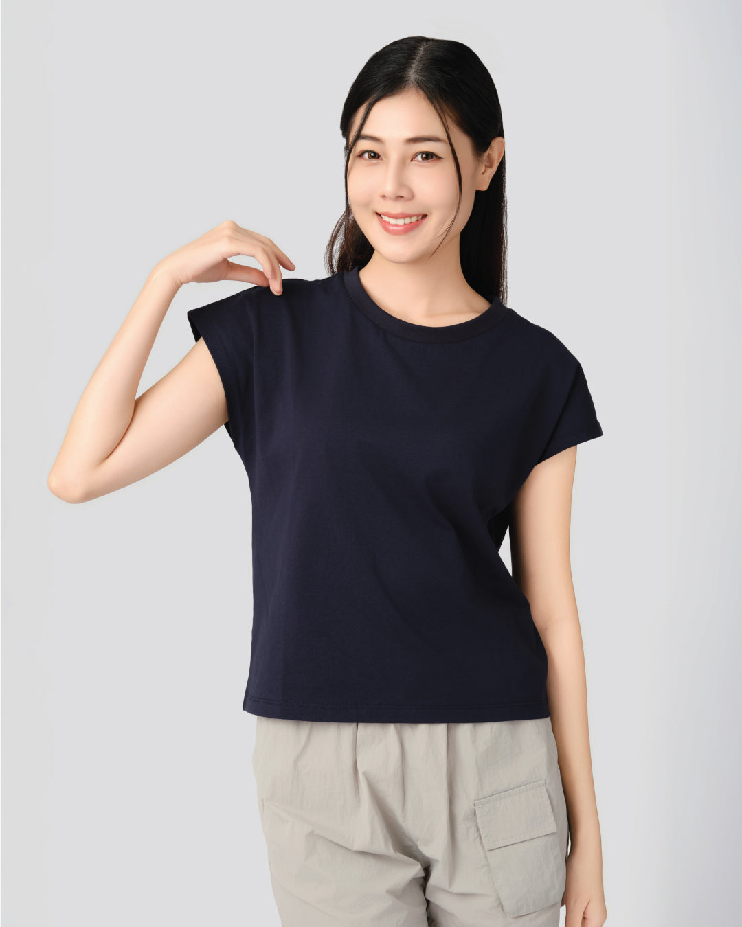 Women Cap Sleeve Top (Essential)