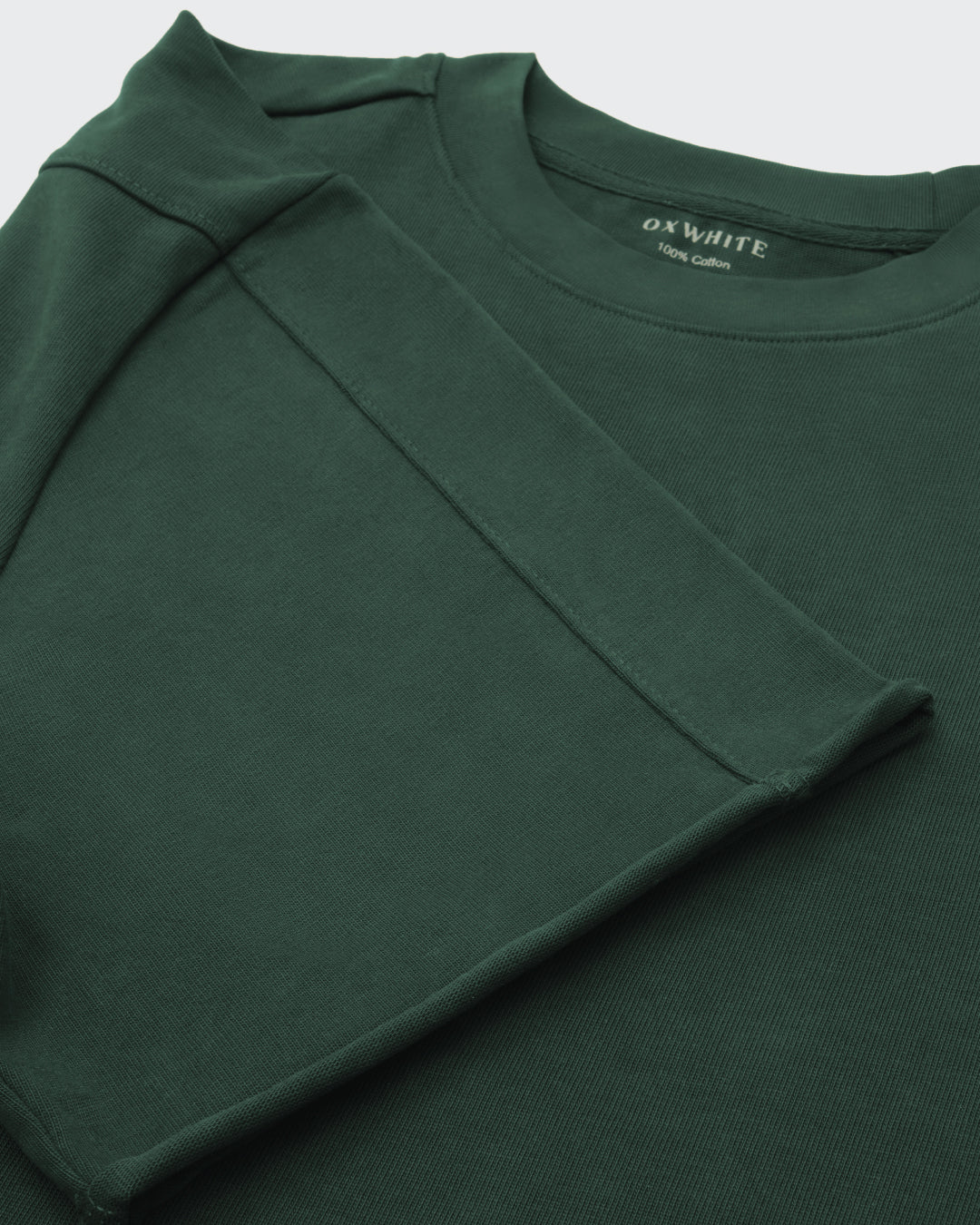 Men Boxy Fit Shoulder Panelled Top