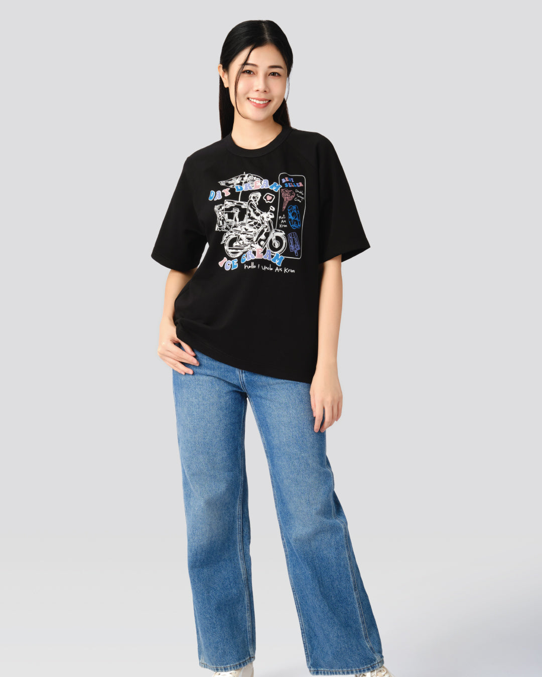 Unisex Raglan Graphics Tee