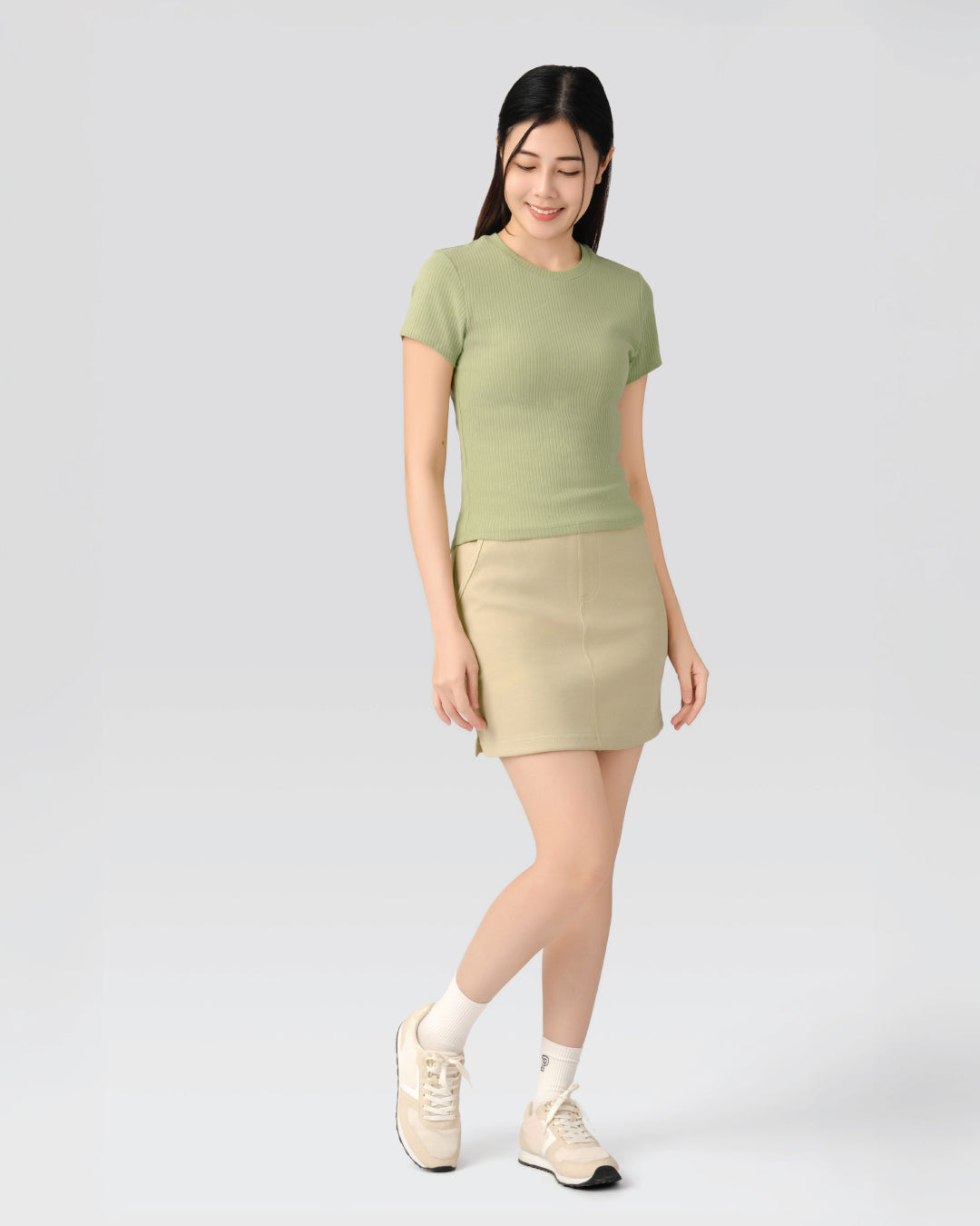 Women Mini Sweat Skirt