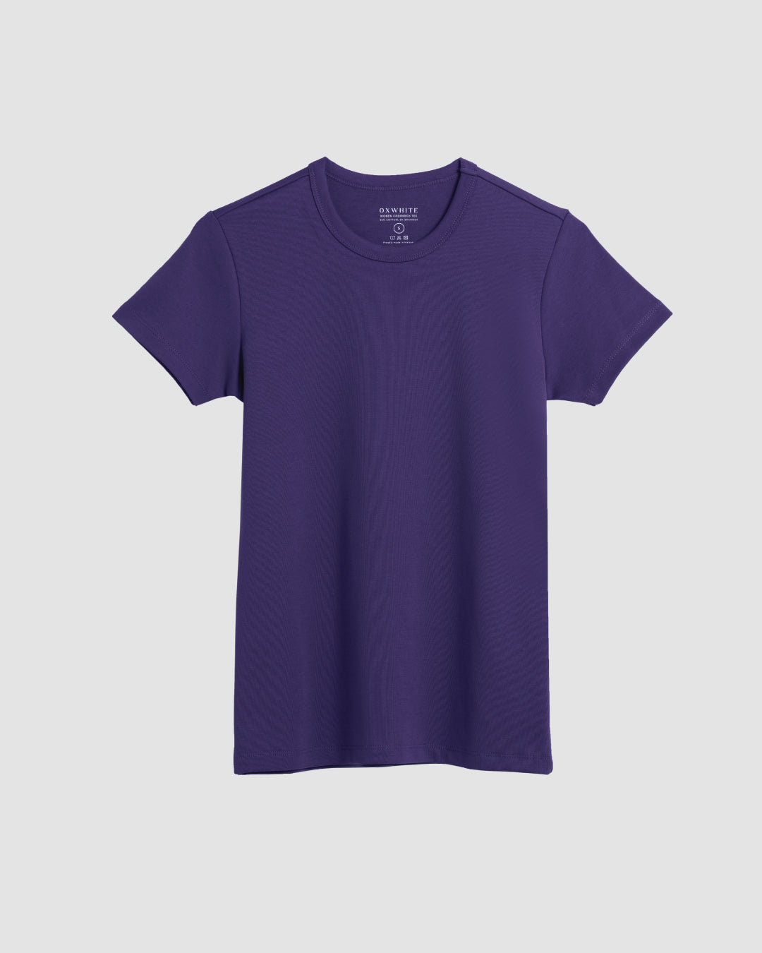 Women Premium Weight Cotton Crew Neck Tee (New Colour)