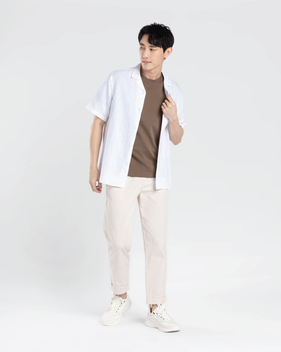 Men Premium Weight Cotton Crew Neck Tee (Essential)