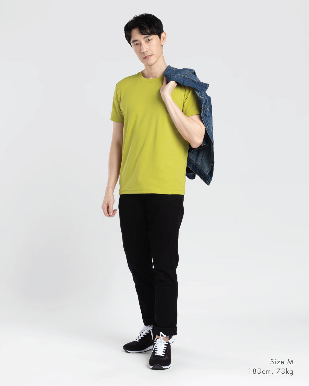 Men Premium Weight Cotton Crew Neck Tee (Seasonal)