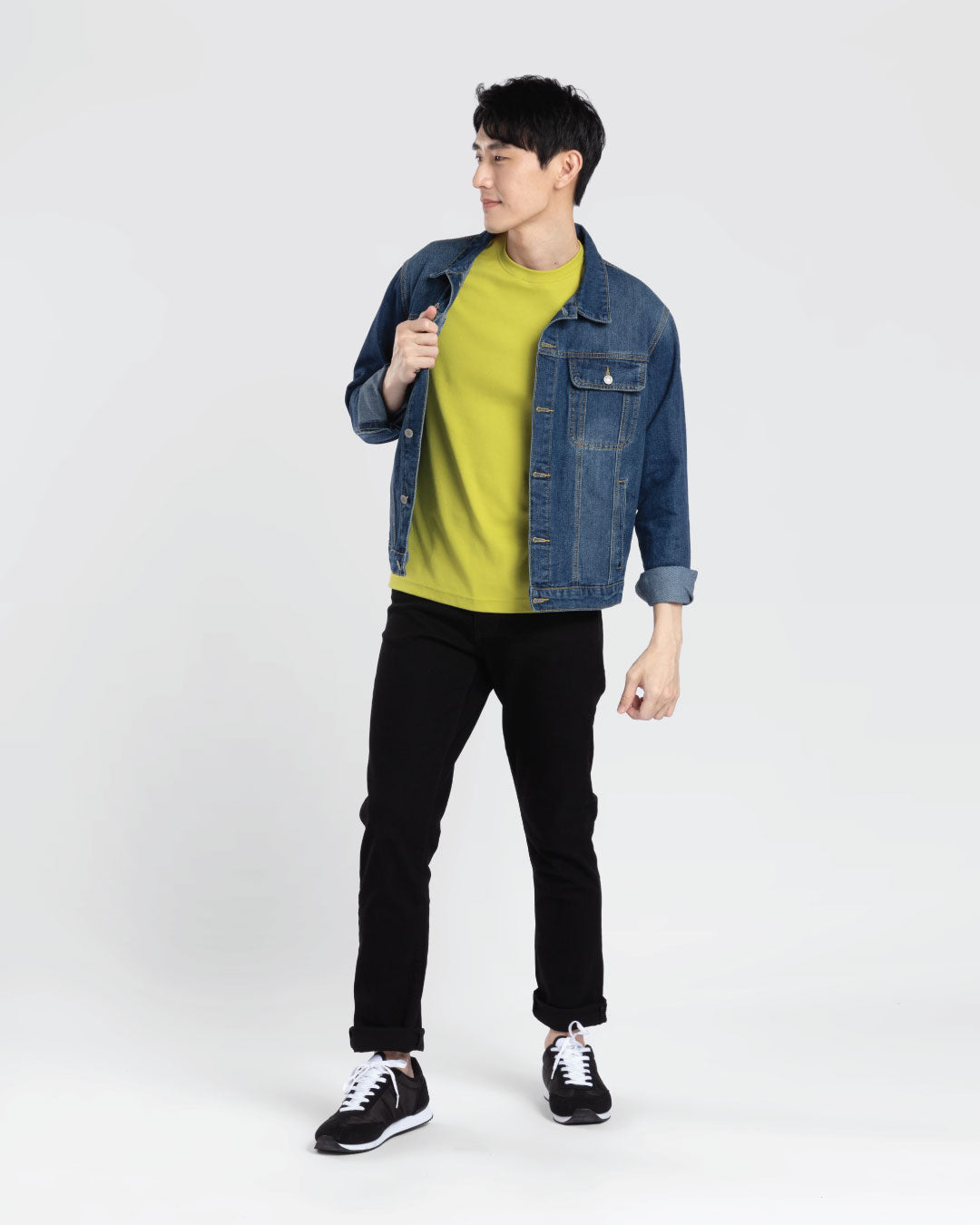 Men Premium Weight Cotton Crew Neck Tee (Seasonal)