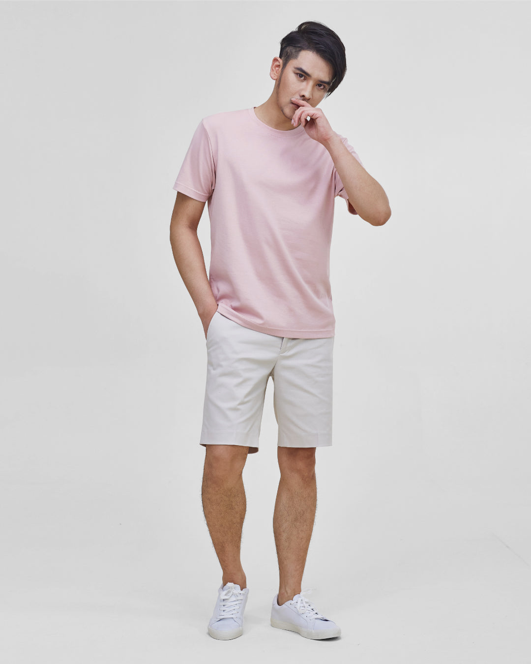 Men Premium Weight Cotton Crew Neck Tee (Seasonal)