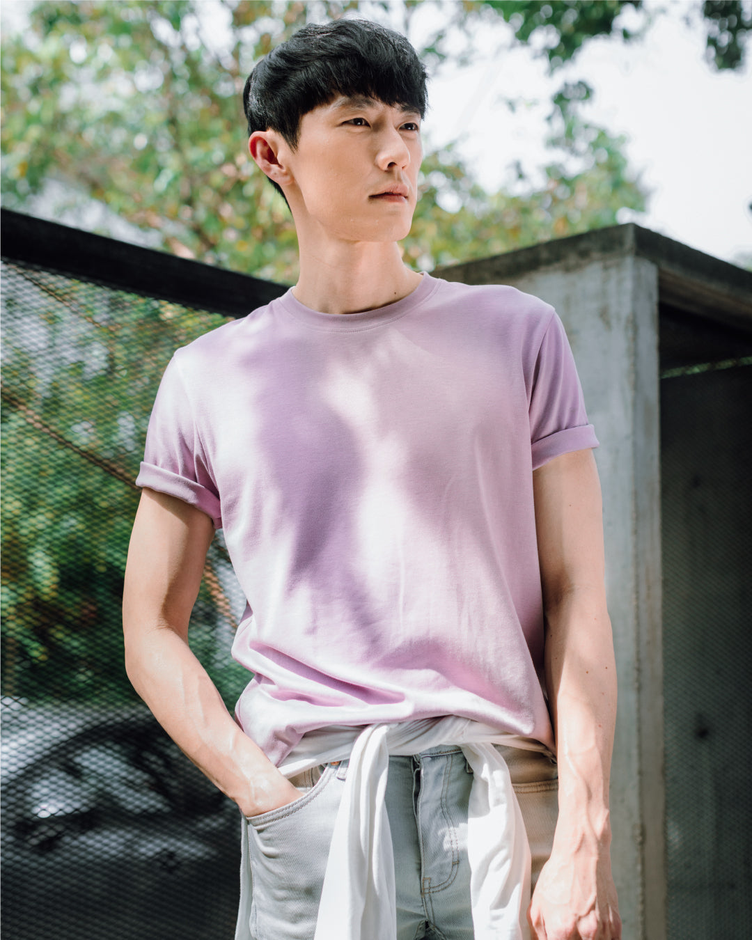 Men Premium Weight Cotton Crew Neck Tee (Seasonal)