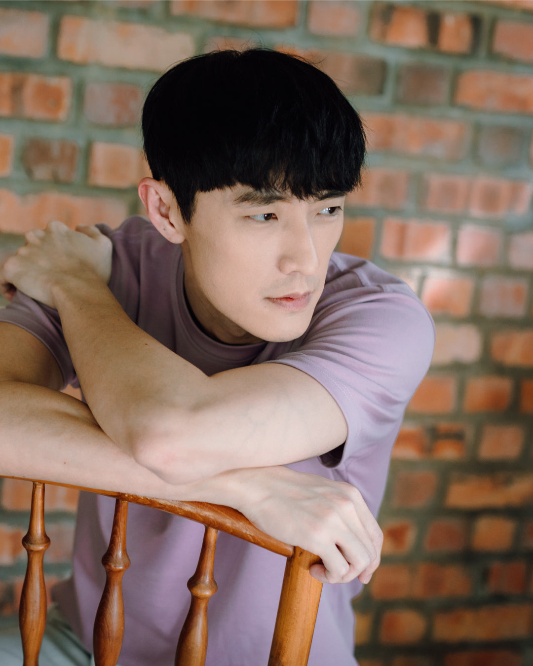 Men Premium Weight Cotton Crew Neck Tee (Seasonal)