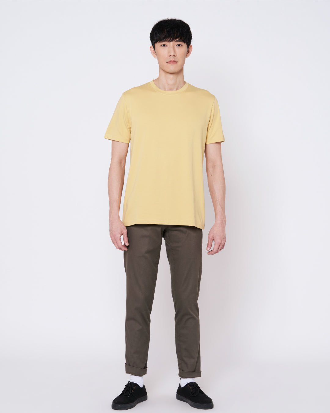 Men Premium Weight Cotton Crew Neck Tee (Seasonal)