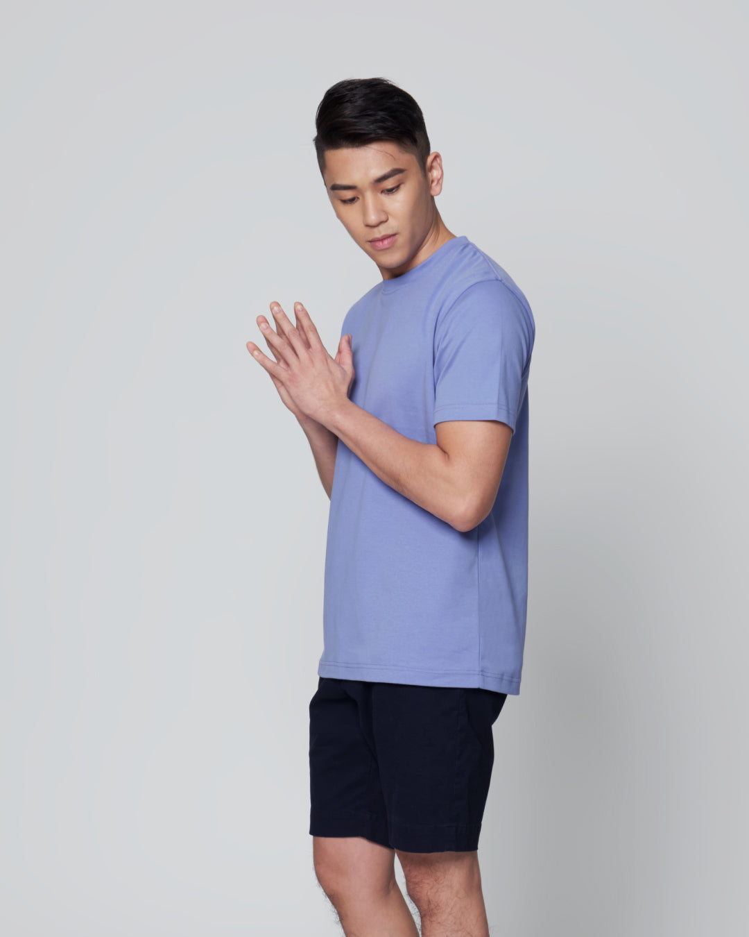 Men Premium Weight Cotton Crew Neck Tee (Seasonal)