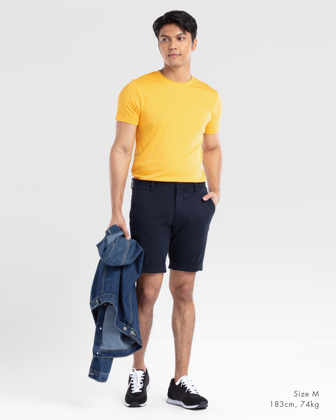 Men Slim Fit Casual Shorts