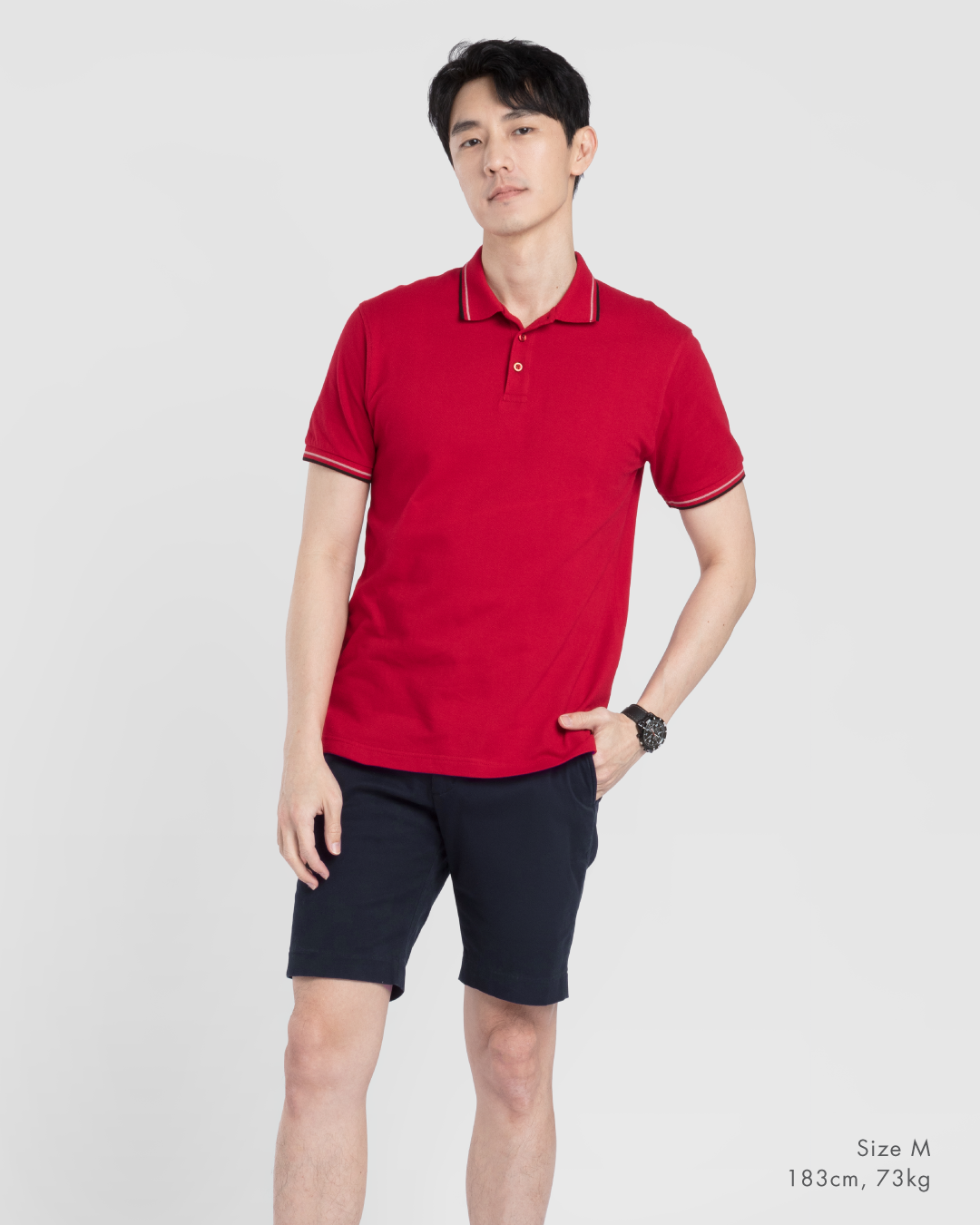 Men Slim Fit Casual Shorts