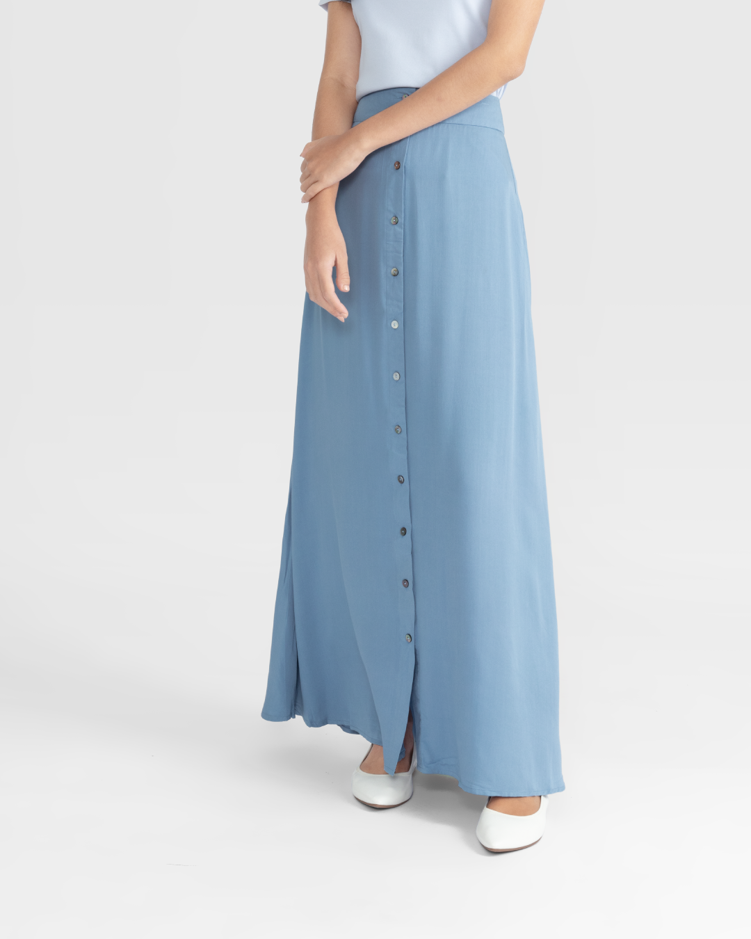Women Rayon Maxi Skirt
