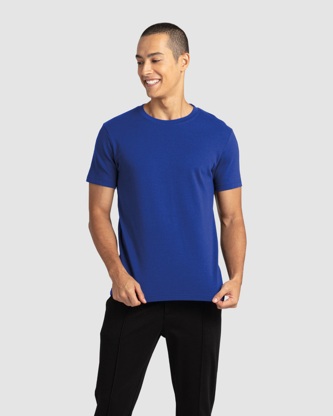 Men Premium Weight Cotton Crew Neck Tee (Seasonal)