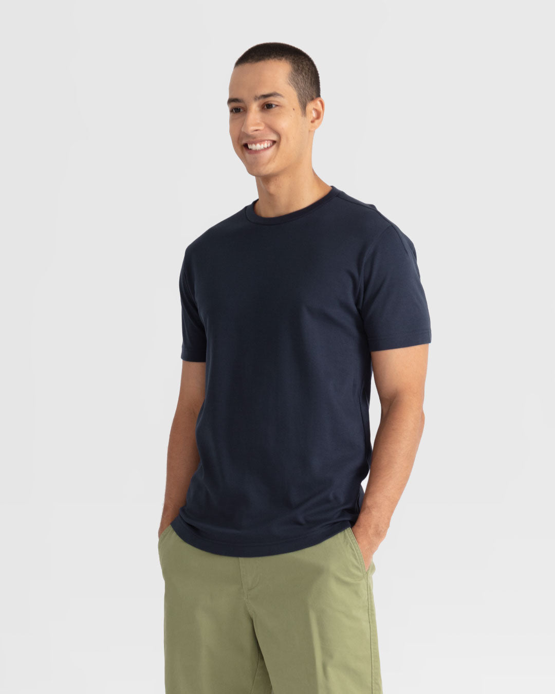 Men Shoulder Panelled Tee