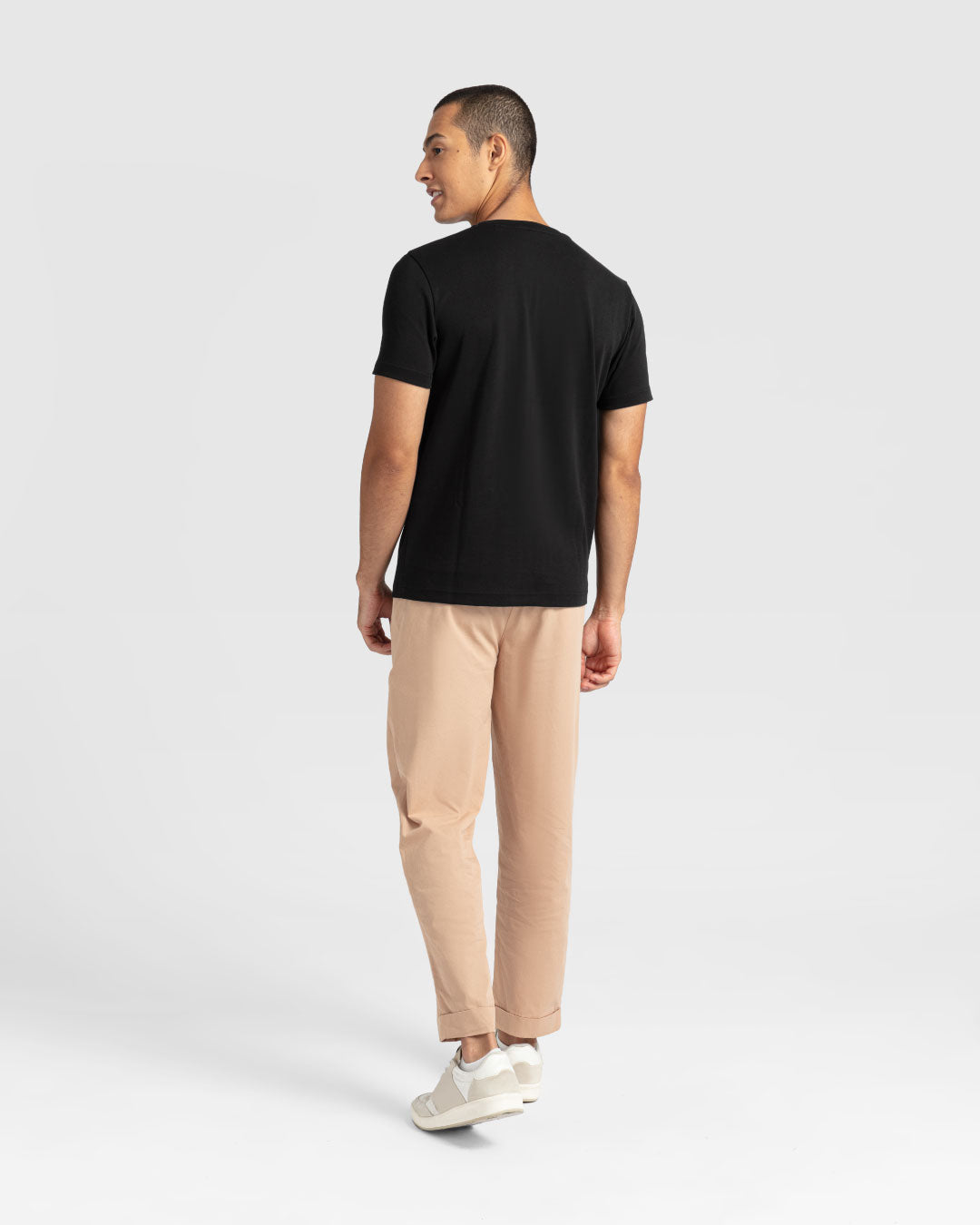 Men Premium Cotton V-Neck Tee