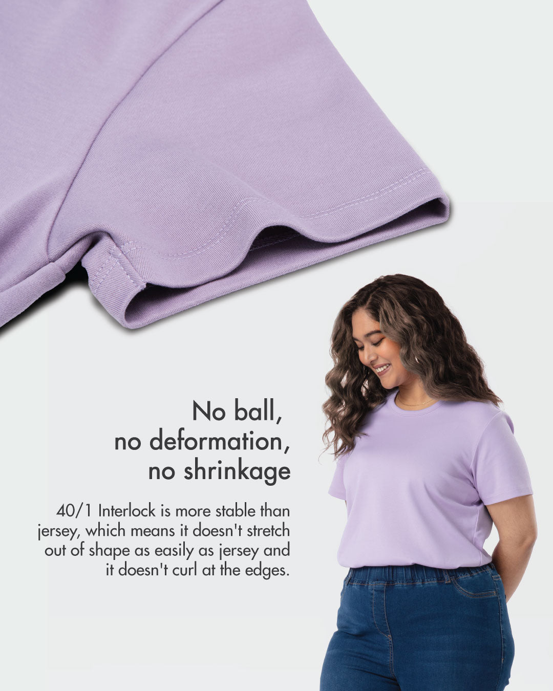 Women Premium Weight Cotton Crew Neck Tee (Seasonal)