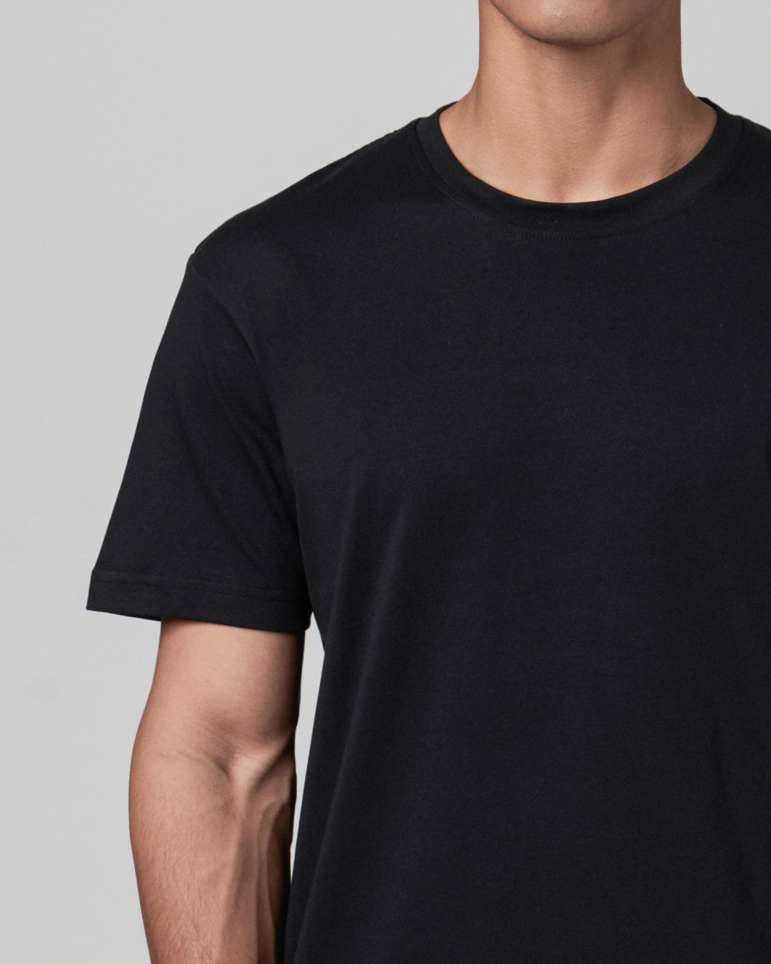 Men Premium Weight Cotton Crew Neck Tee (Essential)