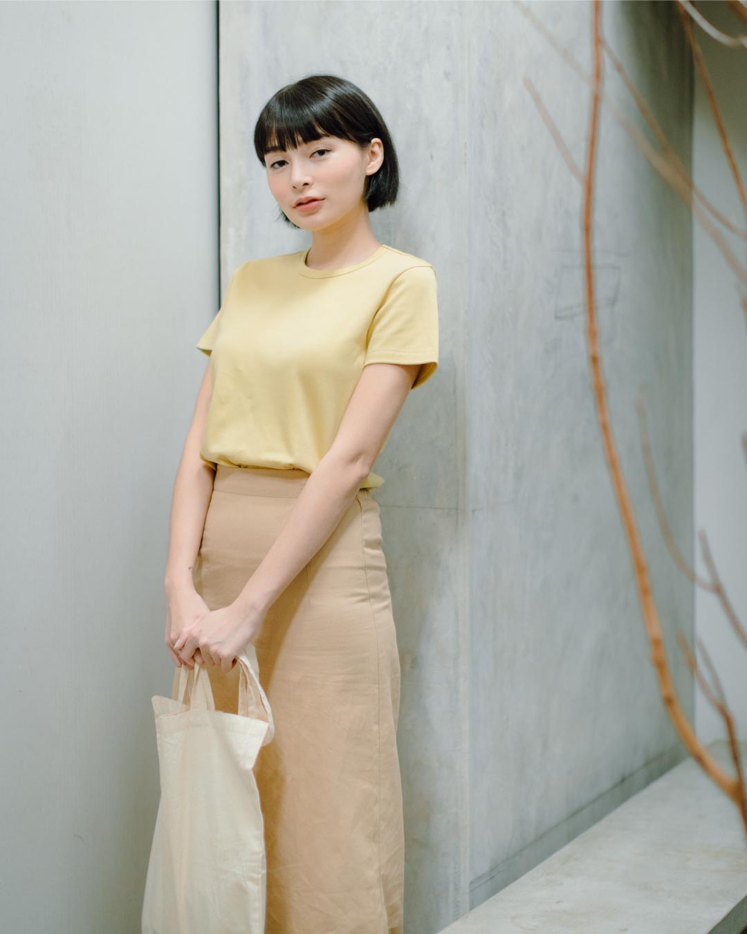 Women Premium Weight Cotton Crew Neck Tee (Seasonal)