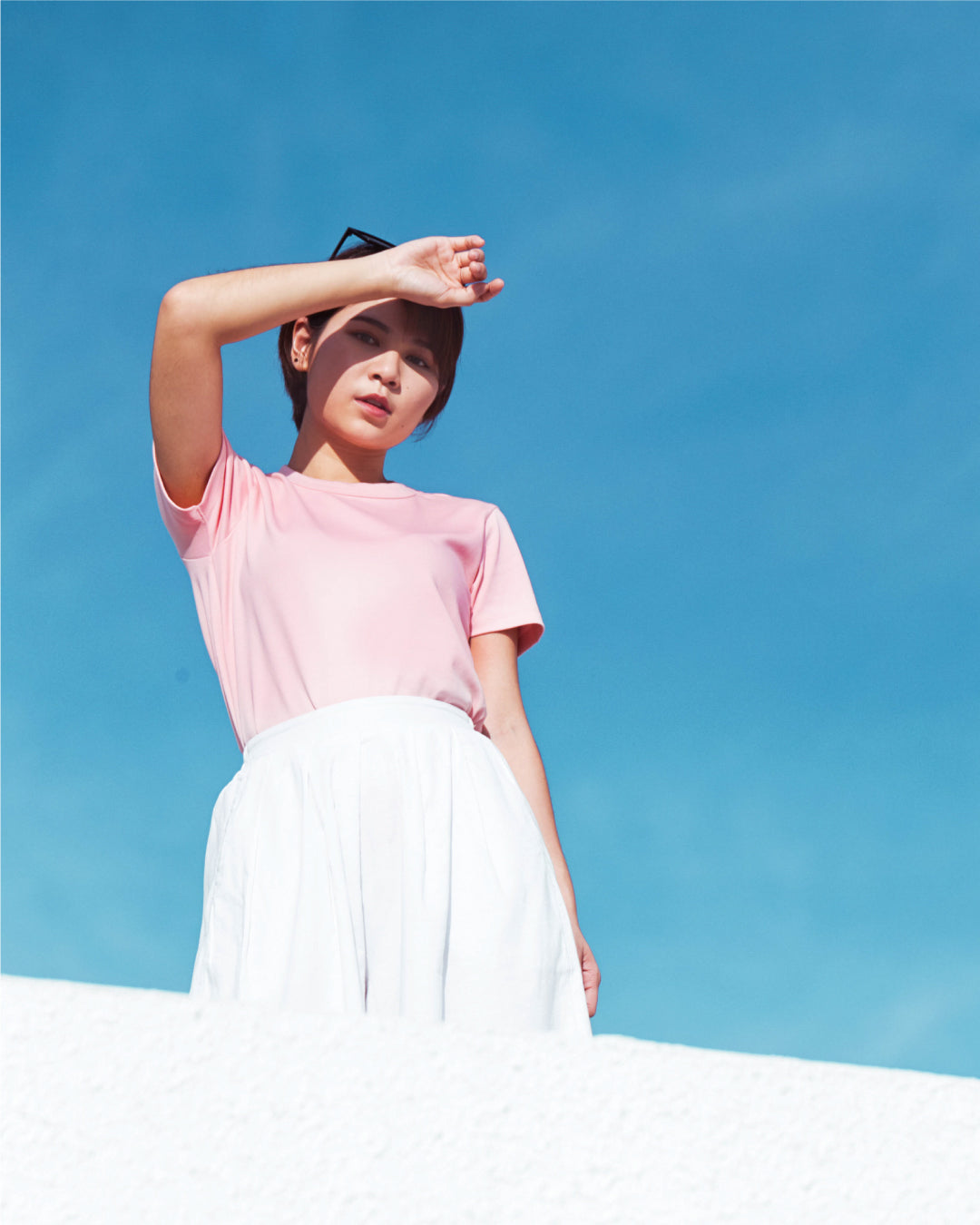 Women Premium Weight Cotton Crew Neck Tee (Seasonal)