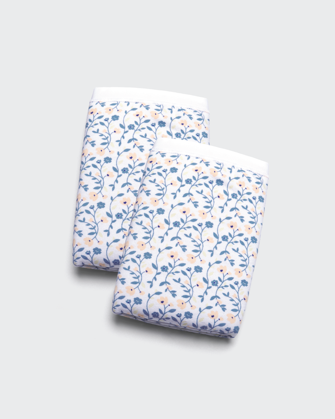 Women Comfy Bikini Panties - Floral (2 in 1 Pack)