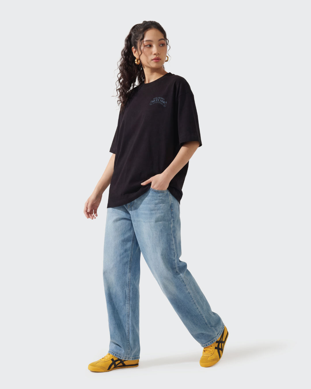 Oxwhite x Loka Made Truly Asia Print Tee