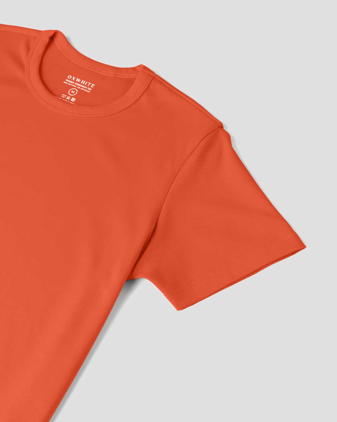 Women Premium Weight Cotton Crew Neck Tee (Essential)