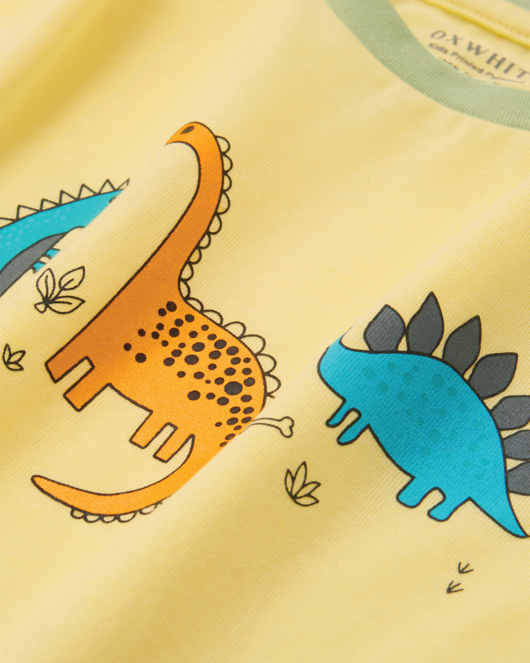 Kids Half Print Pyjamas Set