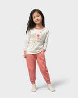 Kids Half Print Pyjamas Set