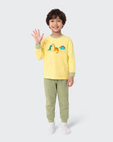 Kids Half Print Pyjamas Set
