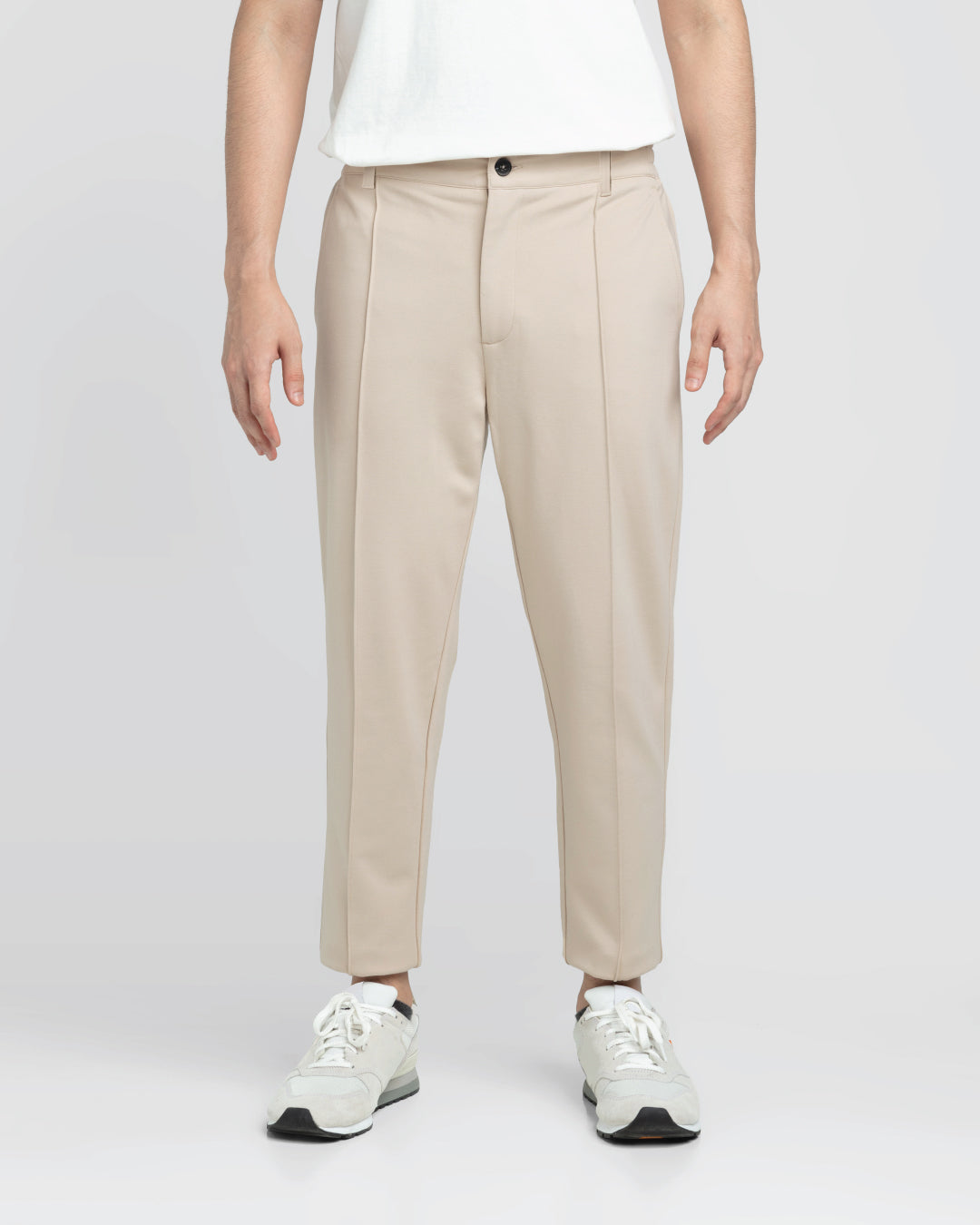 Cropped trousers in blue tropical wool | Marni