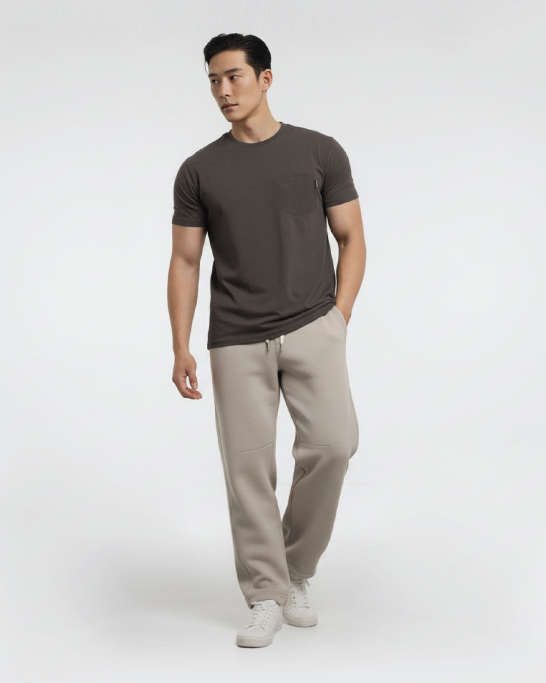 Men Basic Muscle Fit Tee