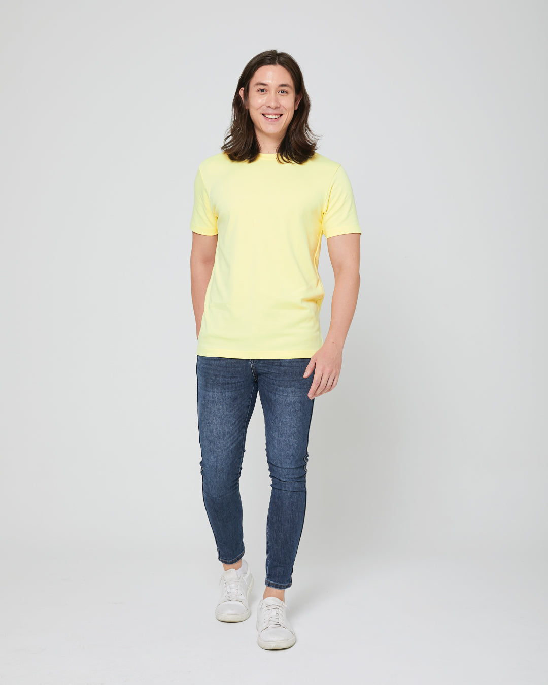 Men Premium Weight Cotton Crew Neck Tee (Seasonal)