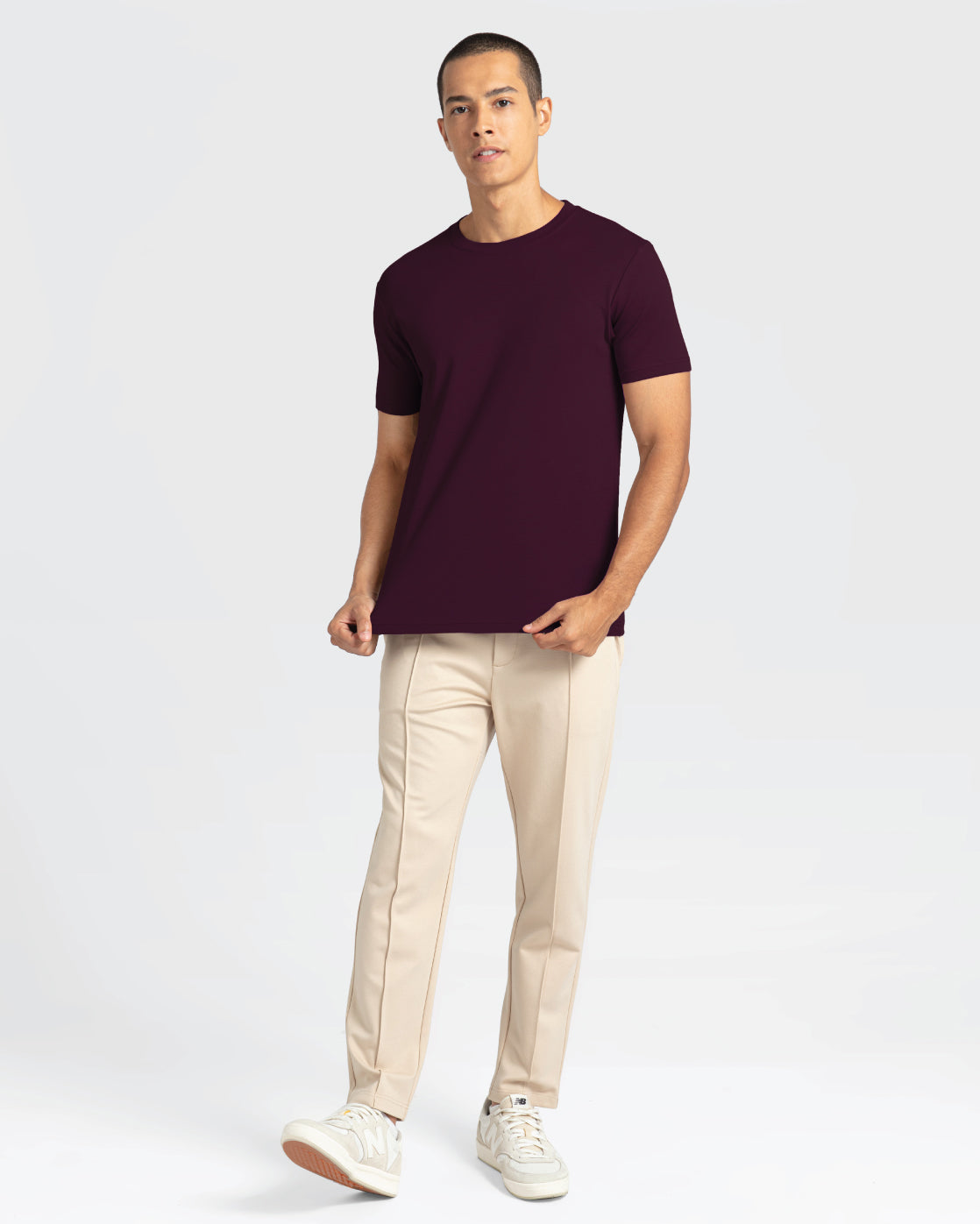 Men Premium Weight Cotton Crew Neck Tee (Seasonal)