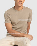 Men Premium Weight Cotton Crew Neck Tee (Seasonal)