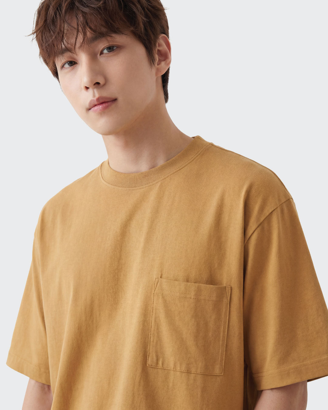 Men Essential Pocket Oversized Tee