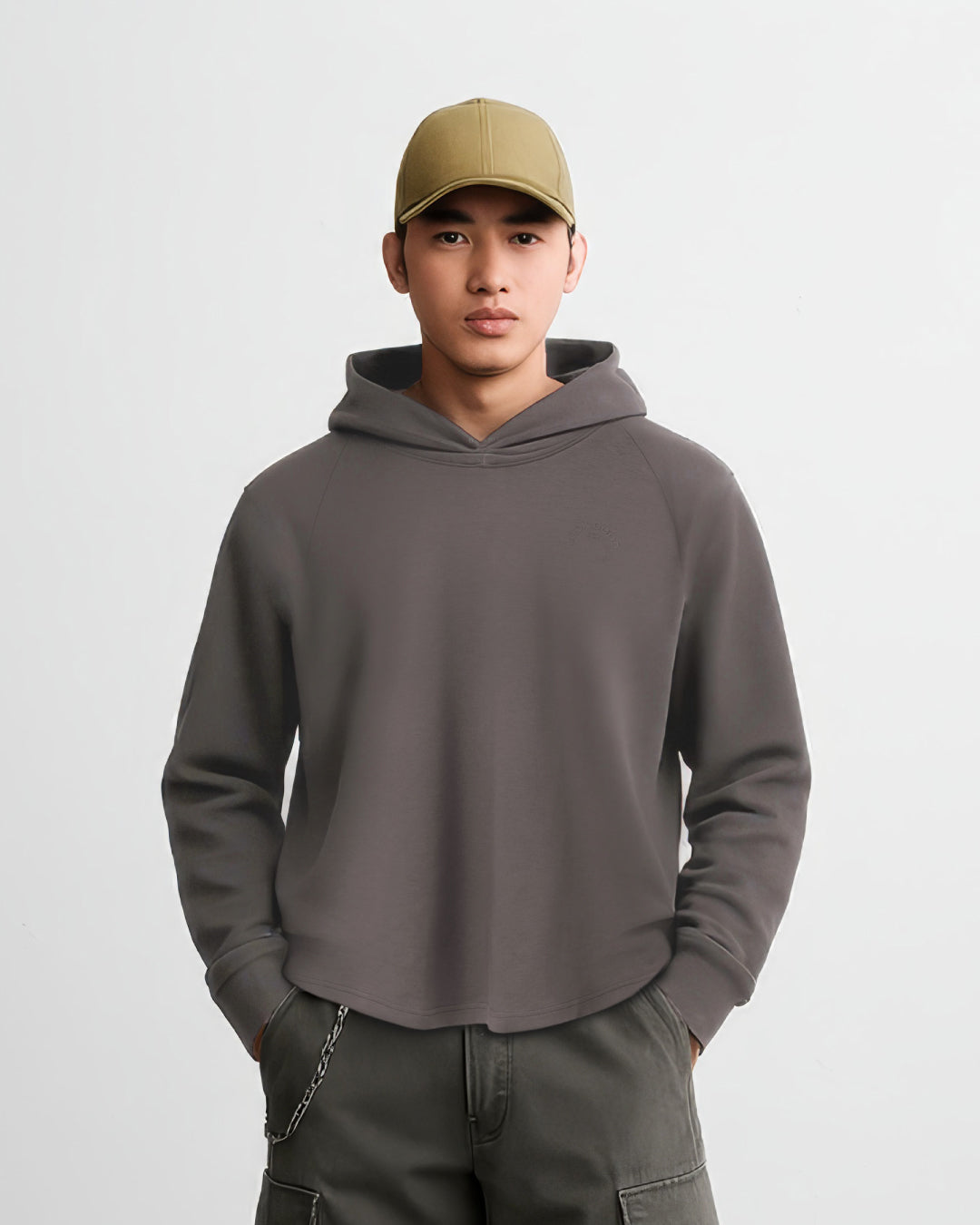 Men Long Sleeve Hoodie Pullover