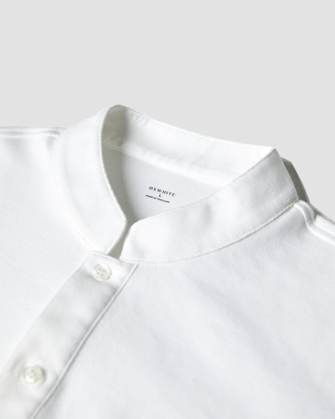 Men Mandarin Collar Slim Fit Polo Tee