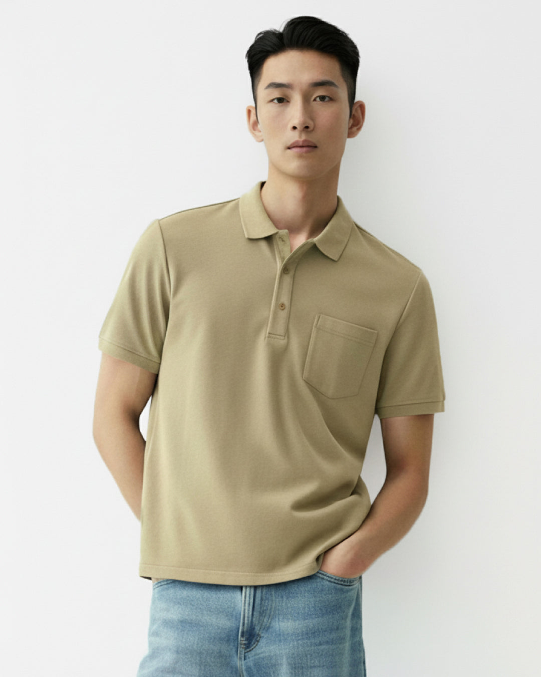 Men Polo Pocket Tee