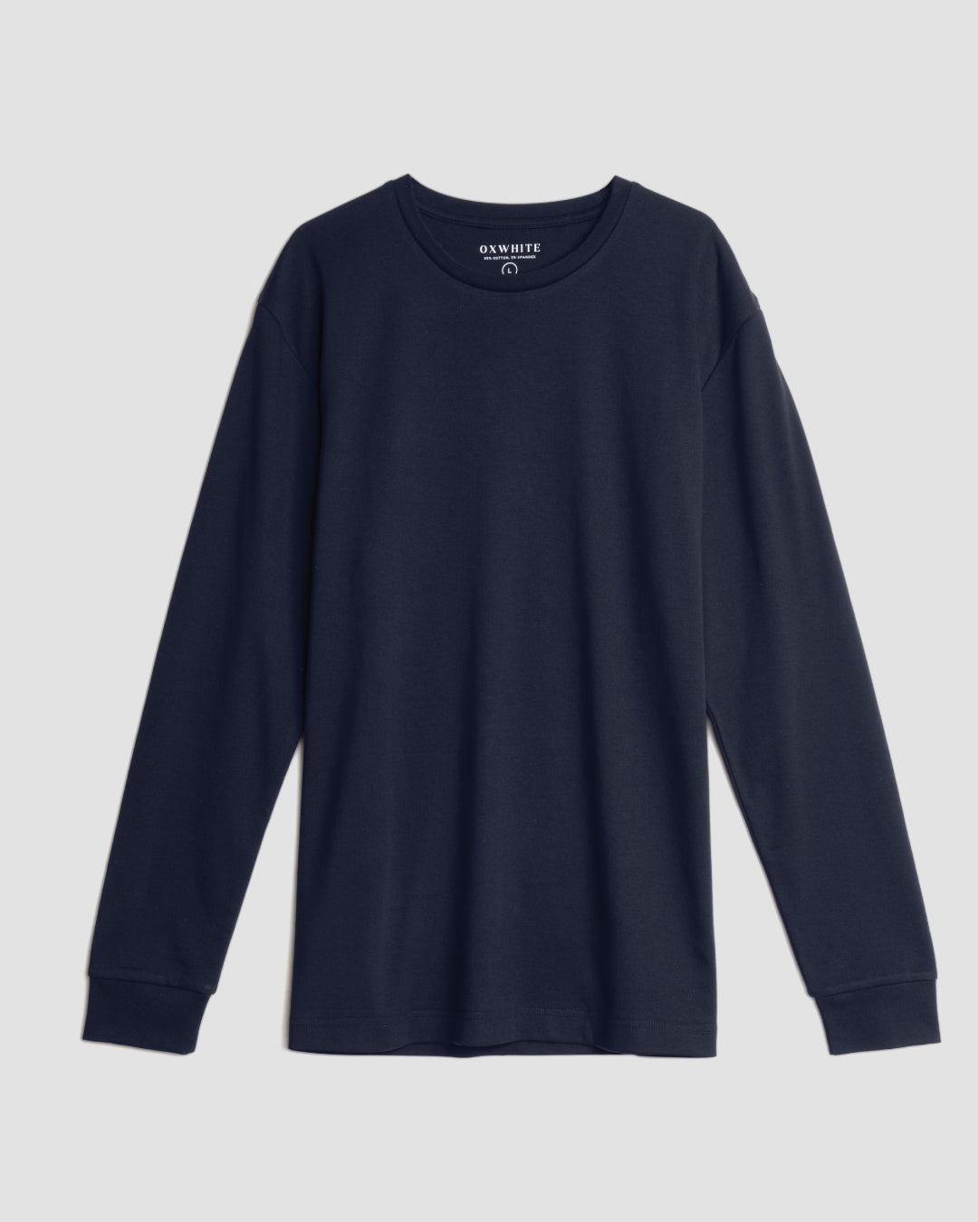 Men Premium Long Sleeve Crew Neck Tee