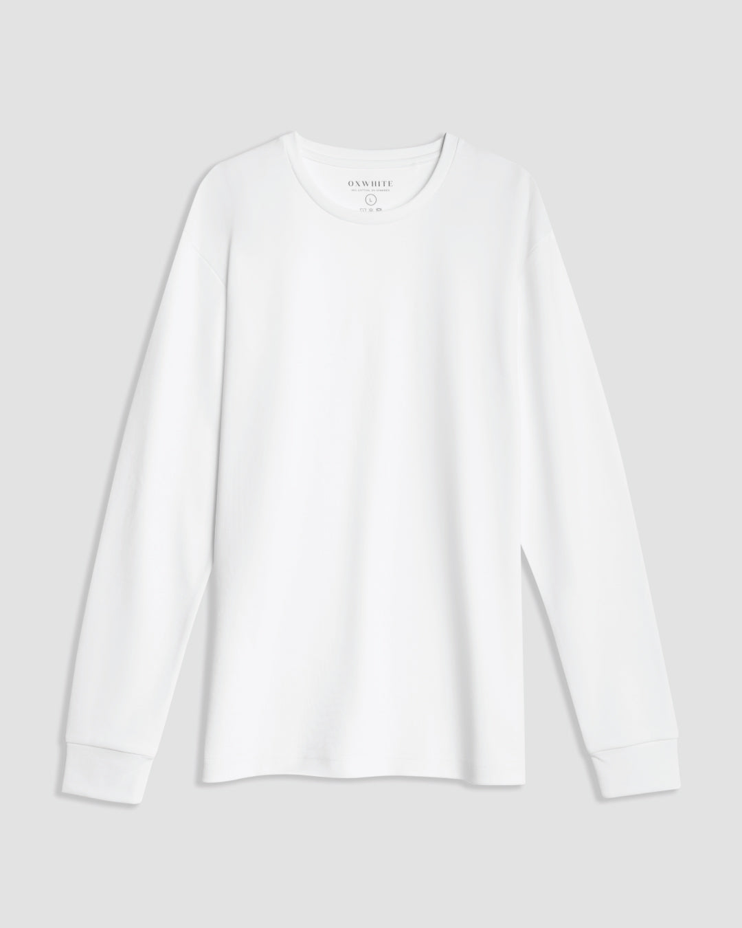 Men Premium Long Sleeve Crew Neck Tee