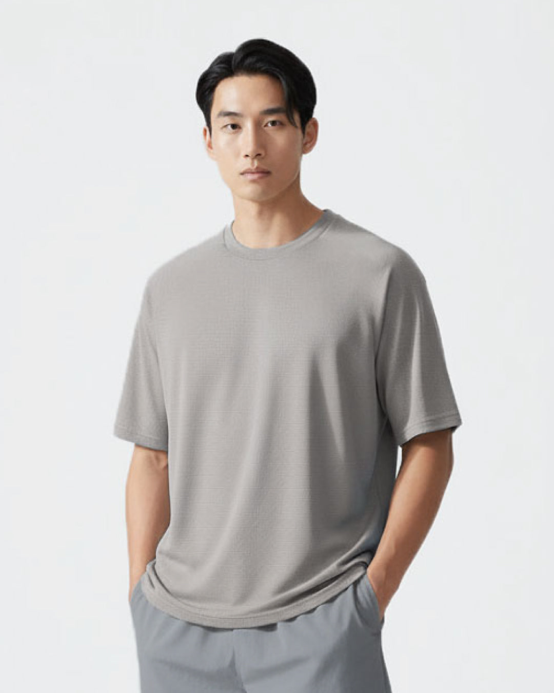 Men Regular Fit Easy Dry Tee