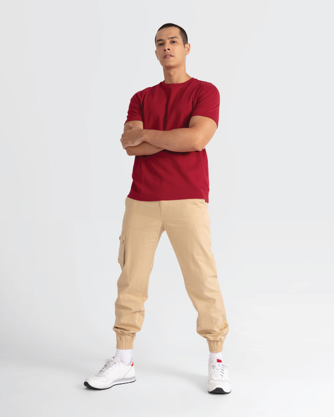 Men Shoulder Panelled Tee