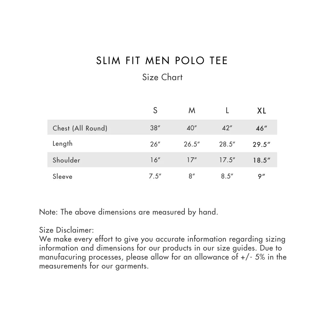 Slim Fit Men Polo (Essential)