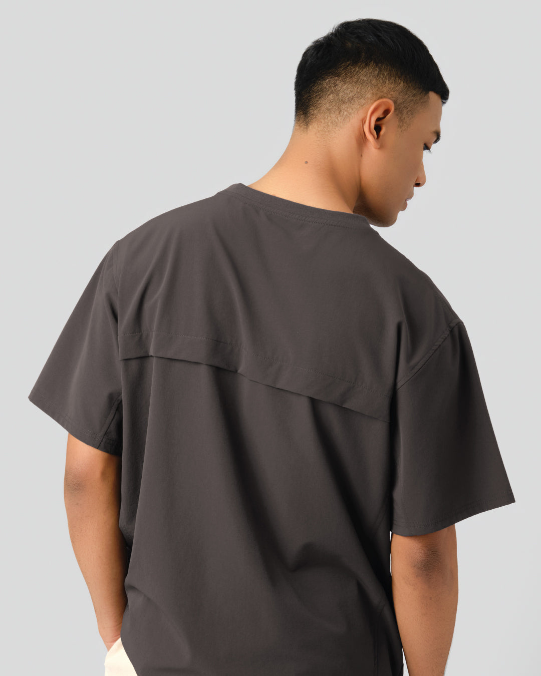 Men Oversized Nylon Top